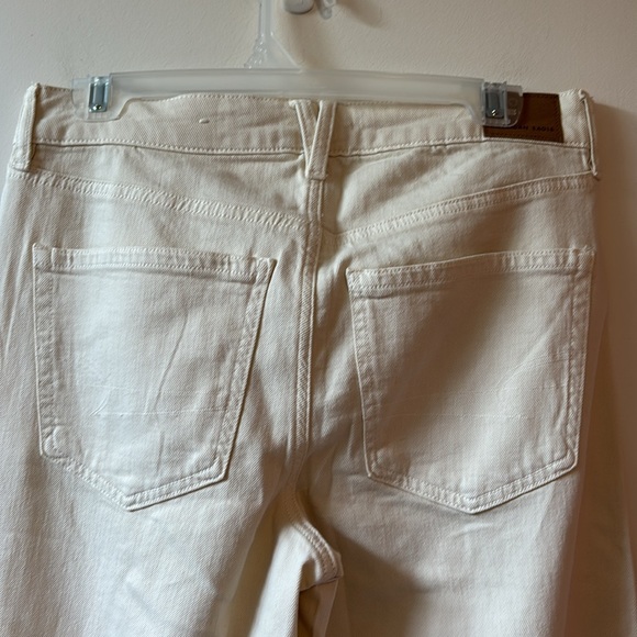 American Eagle Cream Wide-Leg Pants - Picture 6 of 9